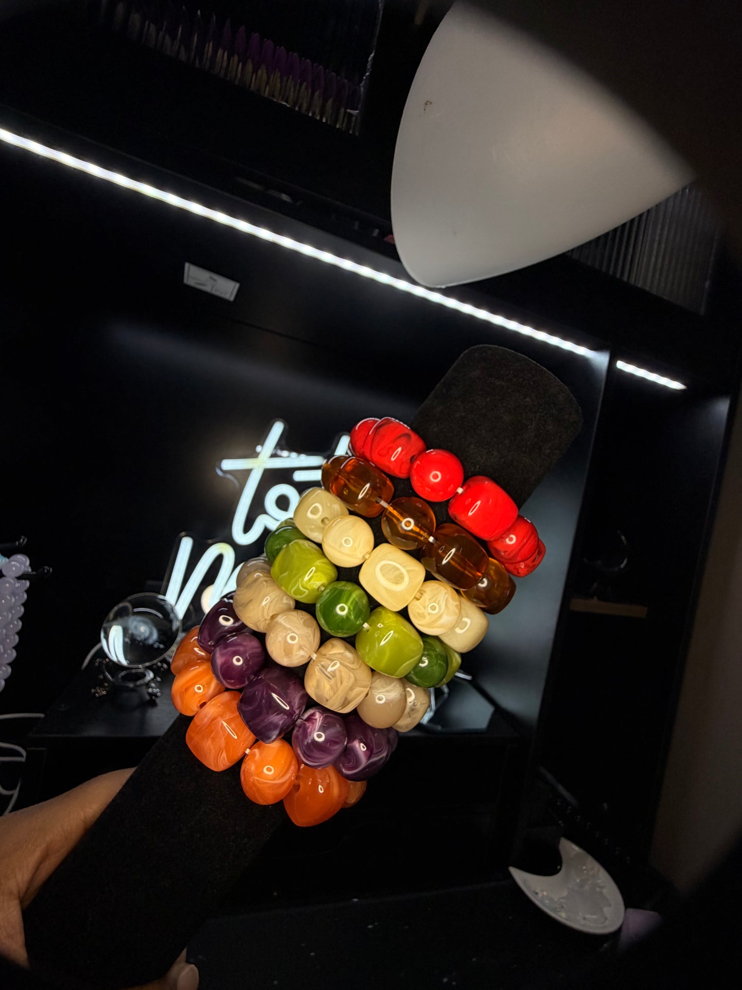 CHUNKY BEADED BRACELET (1PC)