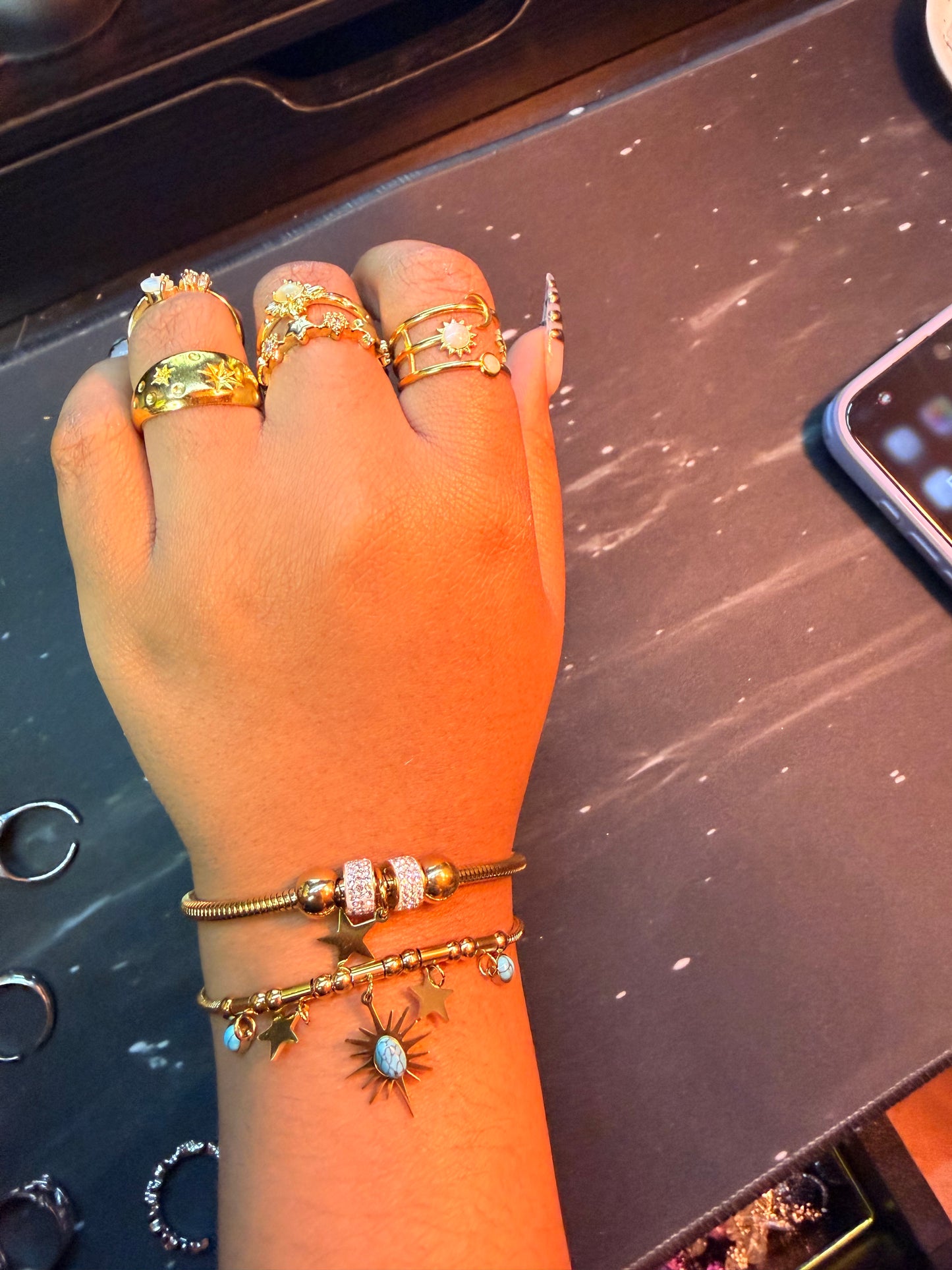 NORTHERN STAR CHARM BRACELET