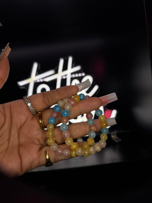 Lollipop 6mm Beaded Bracelet